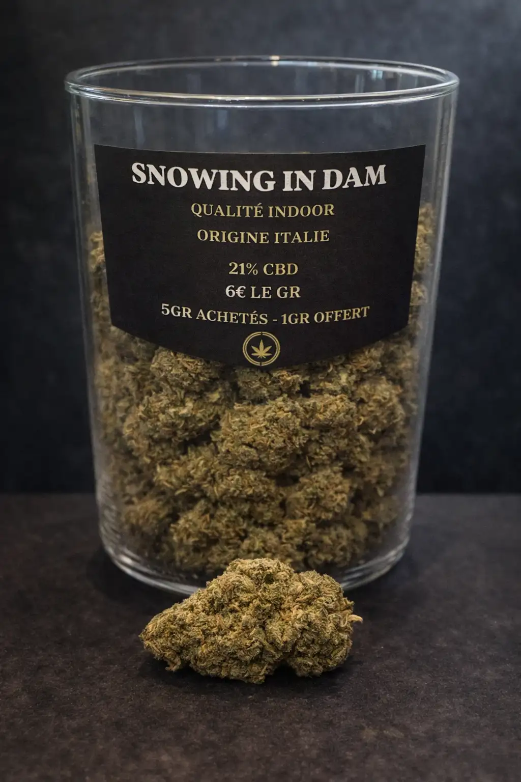 SNOWING IN DAM